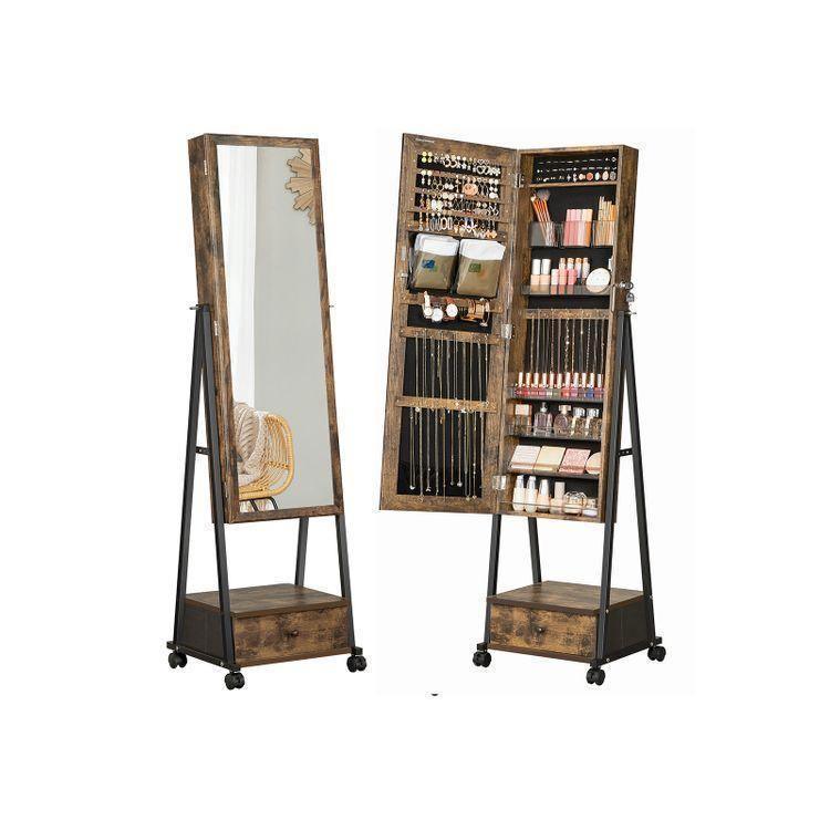 Floor Standing Jewelry Cabinet Armoire FredCo