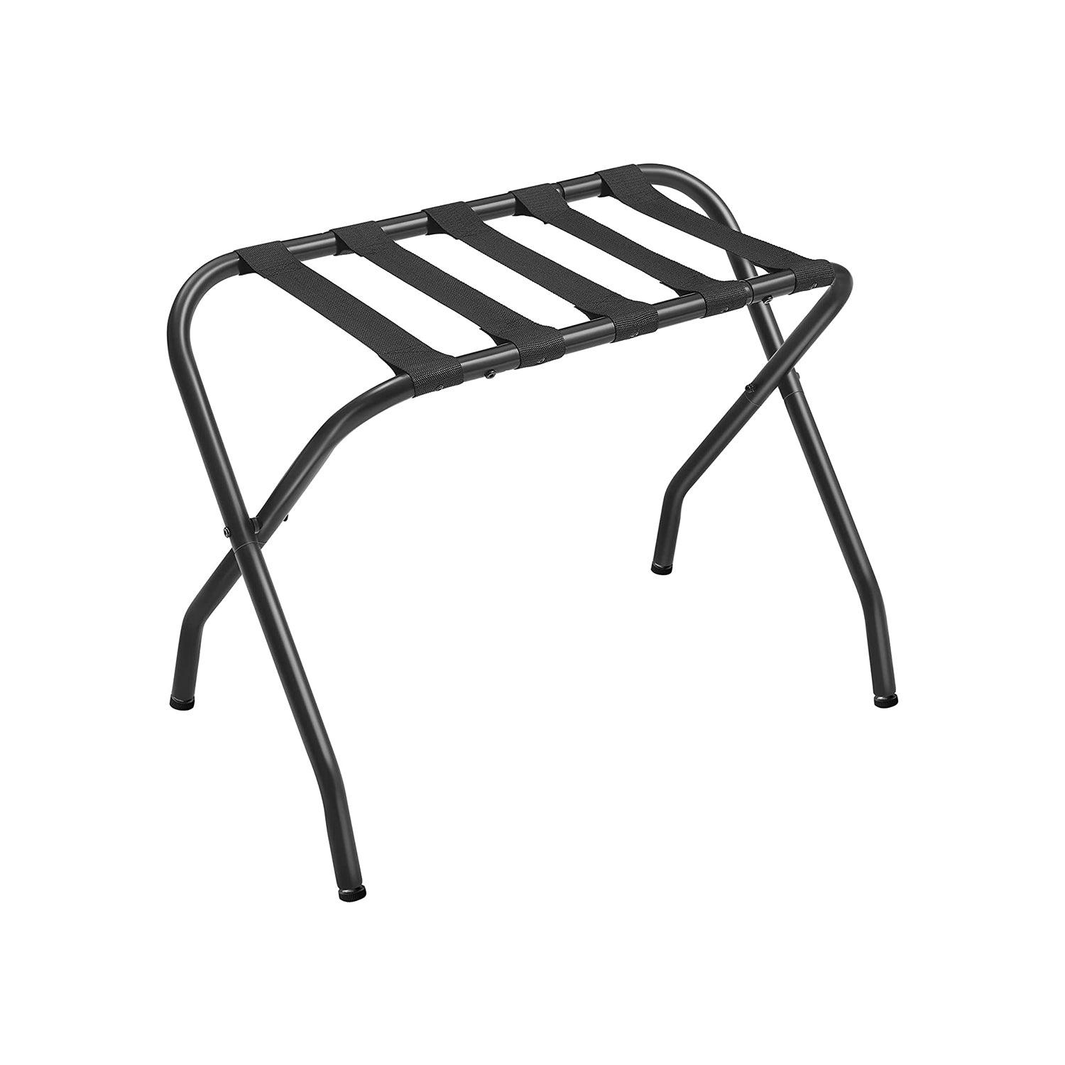 Foldable Luggage Rack Black 27" FredCo