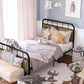 Full Size Metal Bed Frame with Headboard FredCo