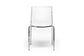 Gridley White Plastic Modern Dining Chair (Set of 2) FredCo