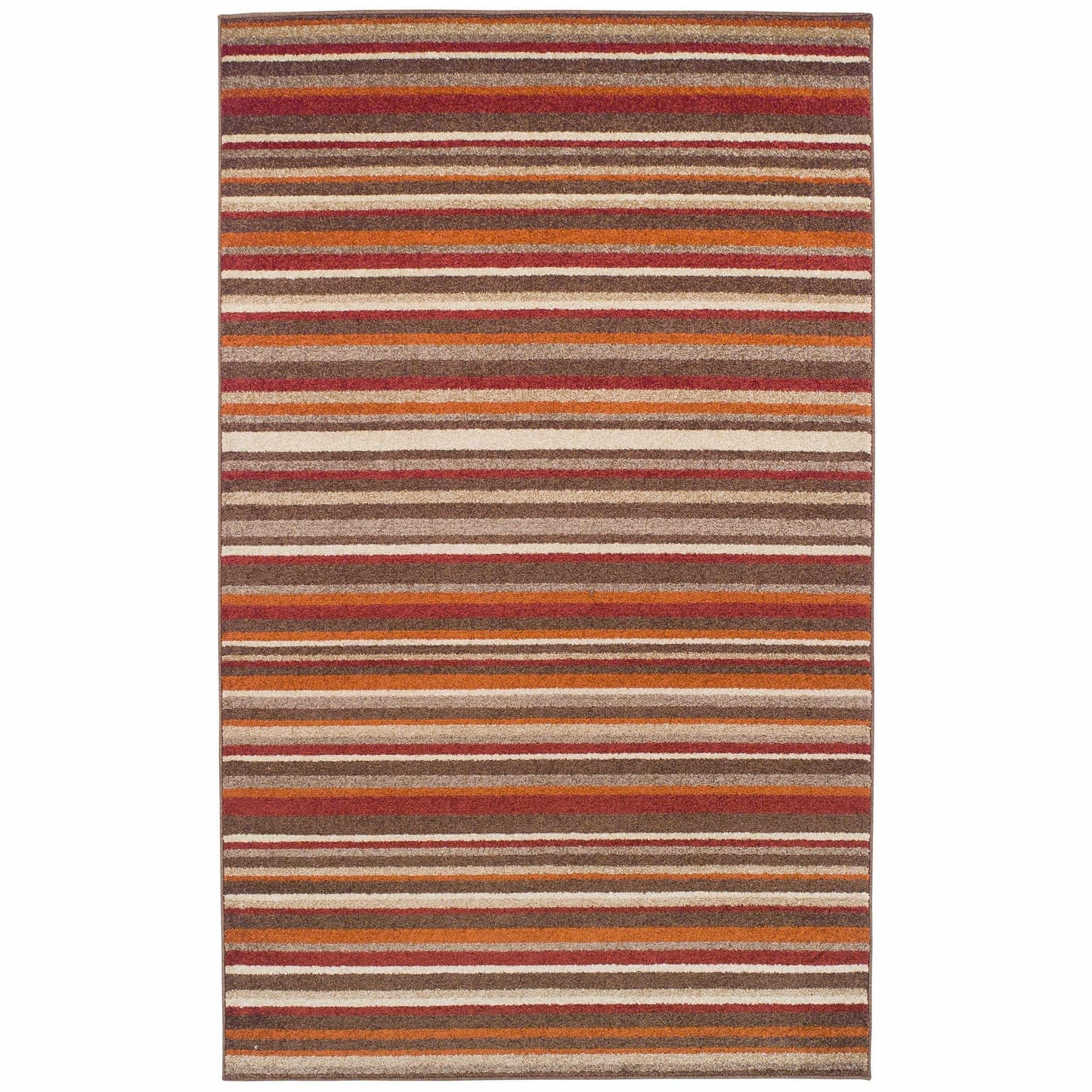 Horizon Retro Abstract Wavy Stripes Rug FredCo