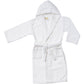 Kids' Hooded Long Staple Combed Cotton Terry Unisex Solid Bath Robe FredCo