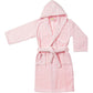 Kids' Hooded Long Staple Combed Cotton Terry Unisex Solid Bath Robe FredCo