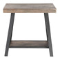 LANGPORT Accent Table Rustic Oak FredCo