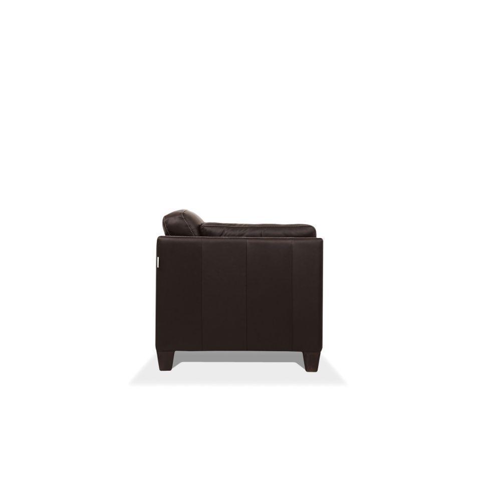 Matias Sofa Chocolate Leather FredCo