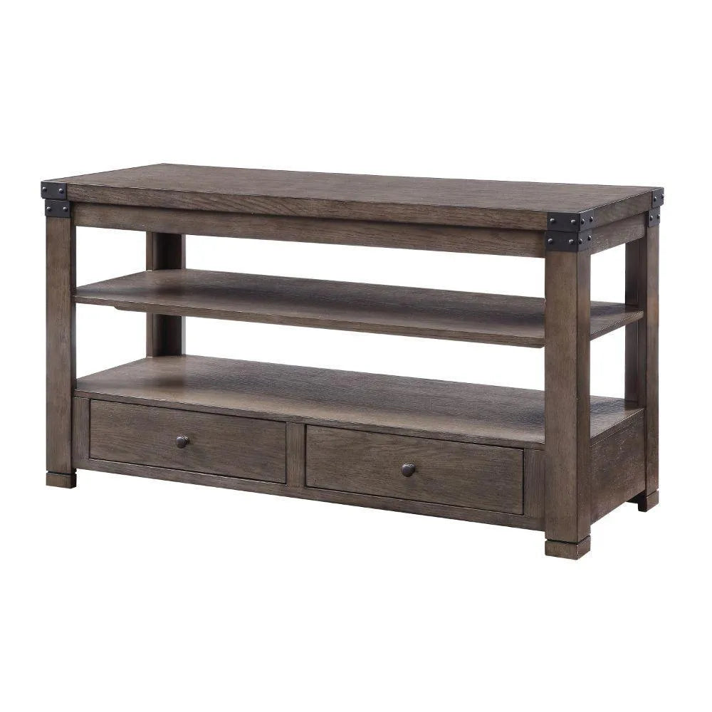 Melville Sofa Table Ash Gray FredCo