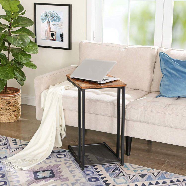 Mesh Shelf Side Table FredCo