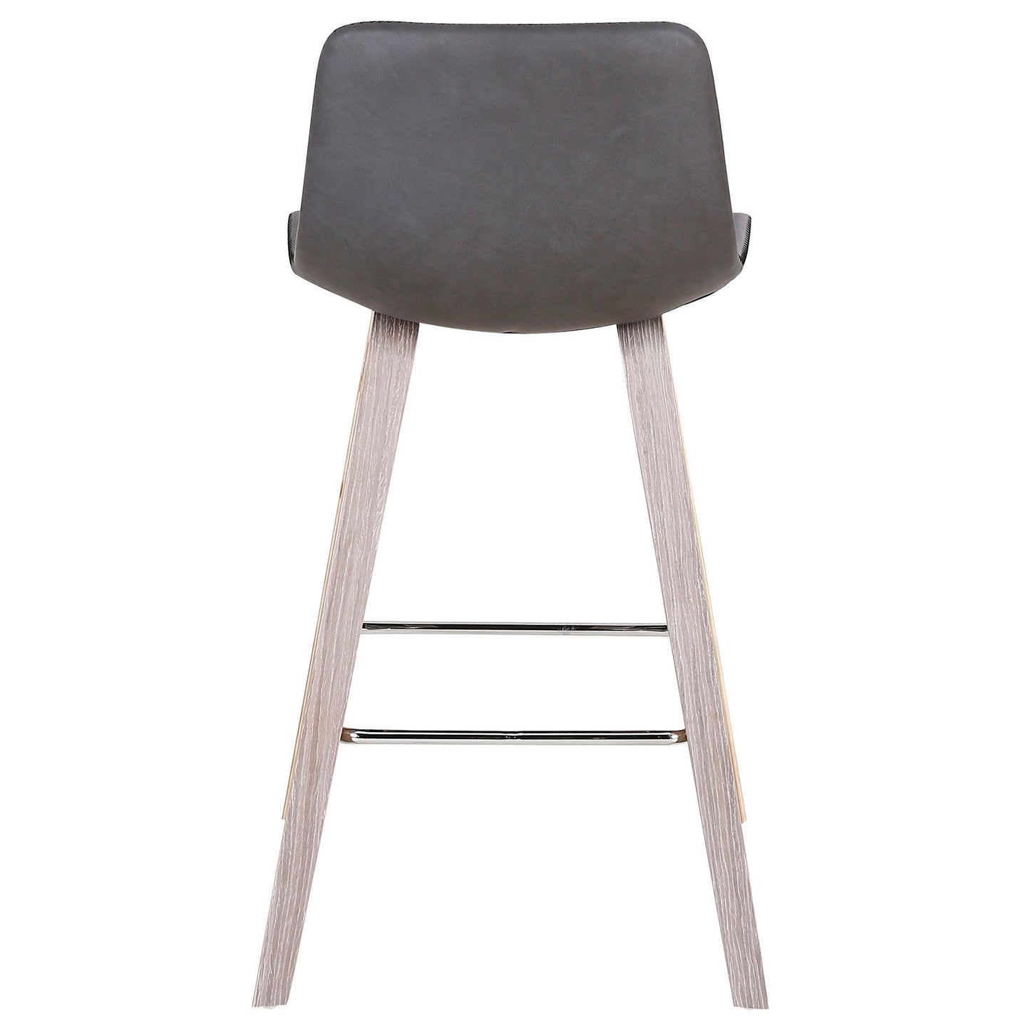 !Nspire 26'' Counter Stool, Set Of 2 Charcoal 203-508Ch FredCo