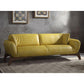 Pesach Sofa Mustard Leather FredCo