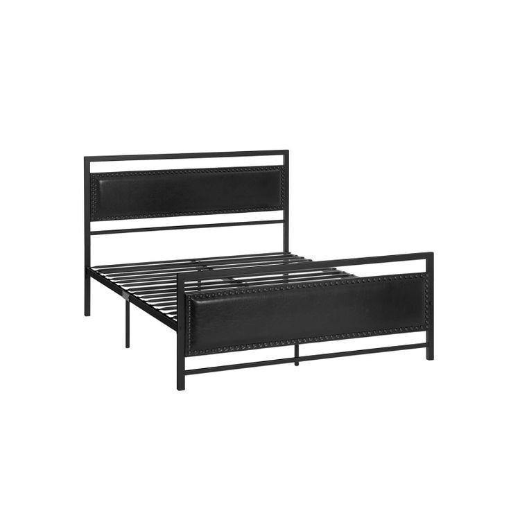 Queen Metal Bed Frame with Headboard | FredCo