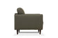 Radwan Sofa Pesto Green Leather FredCo