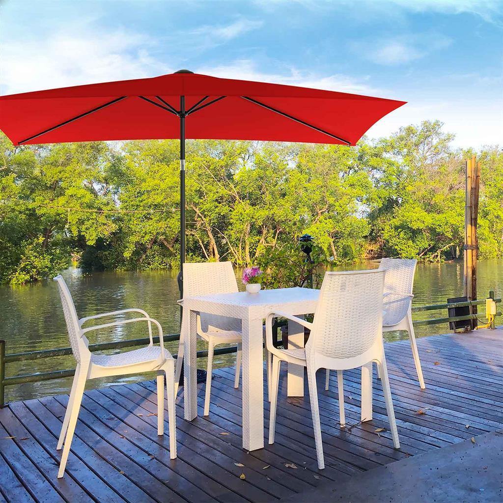 Rectangular Wide Table Umbrella FredCo