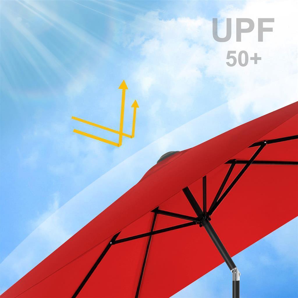 Rectangular Wide Table Umbrella FredCo