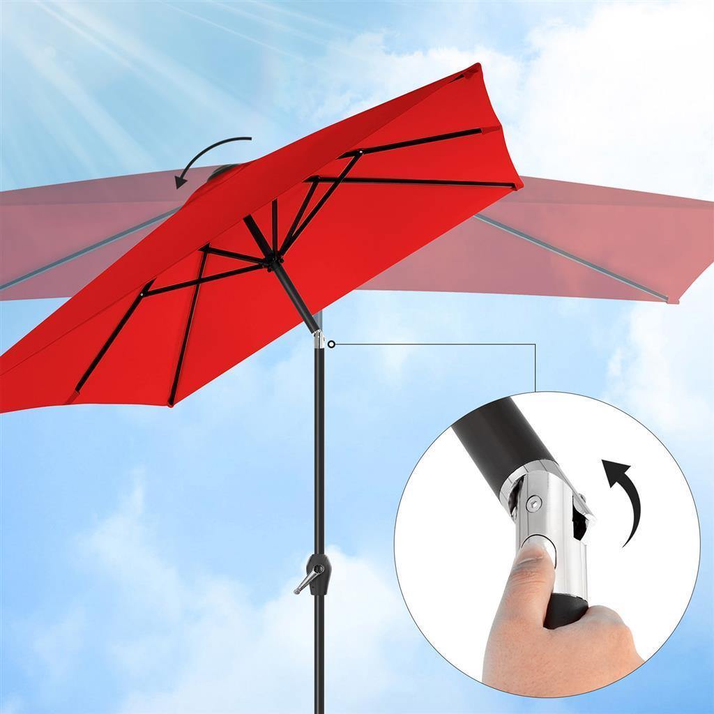 Rectangular Wide Table Umbrella FredCo