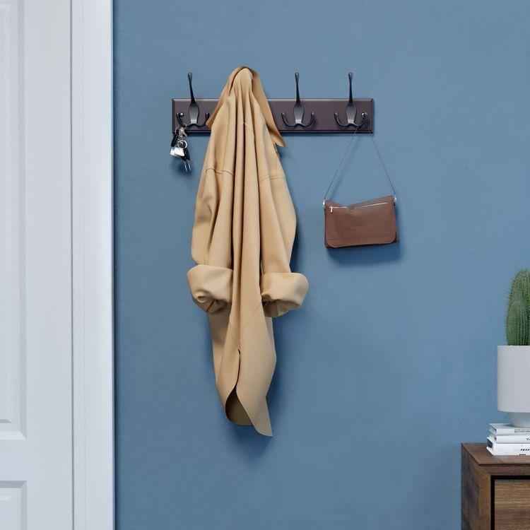 Tri 4 Hooks Coat Rack FredCo