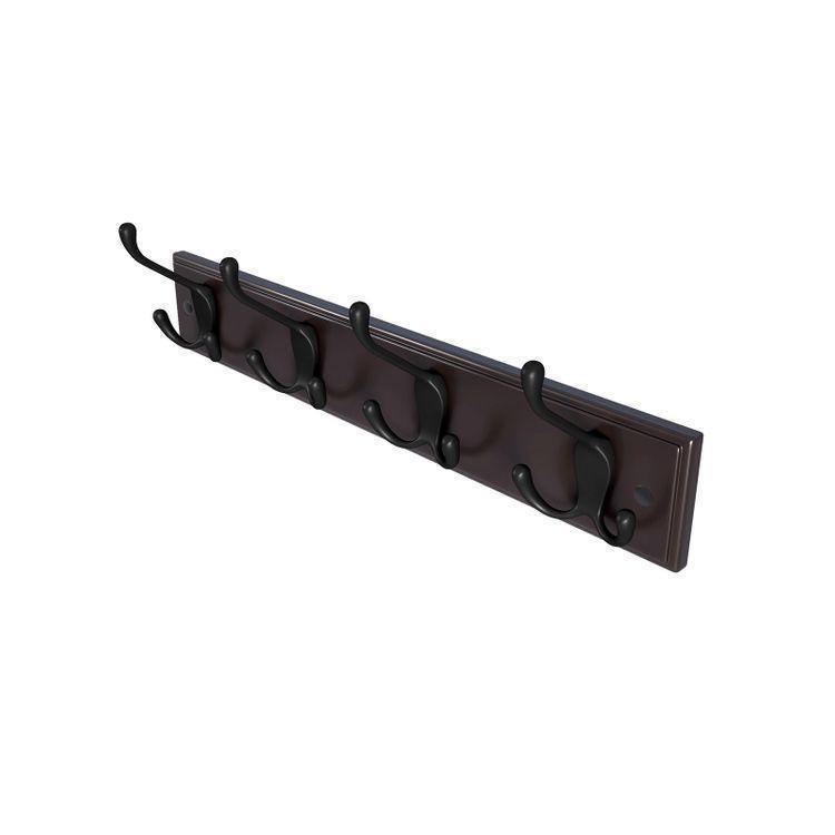 Tri 4 Hooks Coat Rack FredCo