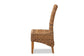 Trianna Rustic Transitional Natural Abaca and Brown Finished Wood Dining Chair FredCo