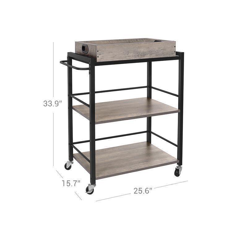 Universal Casters Serving Cart FredCo