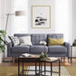 Upholstered Sofa with Solid Wood Frame FredCo